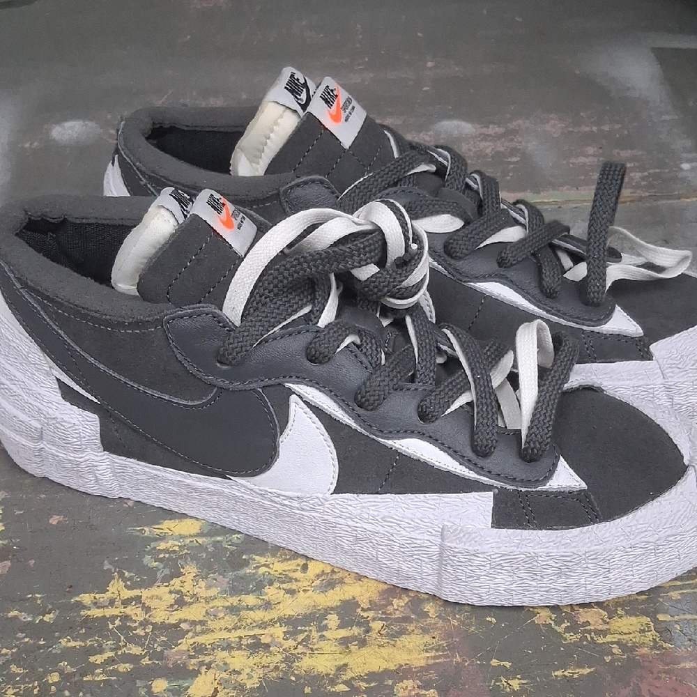 Nike Sacai Blazer Low Iron Grey
